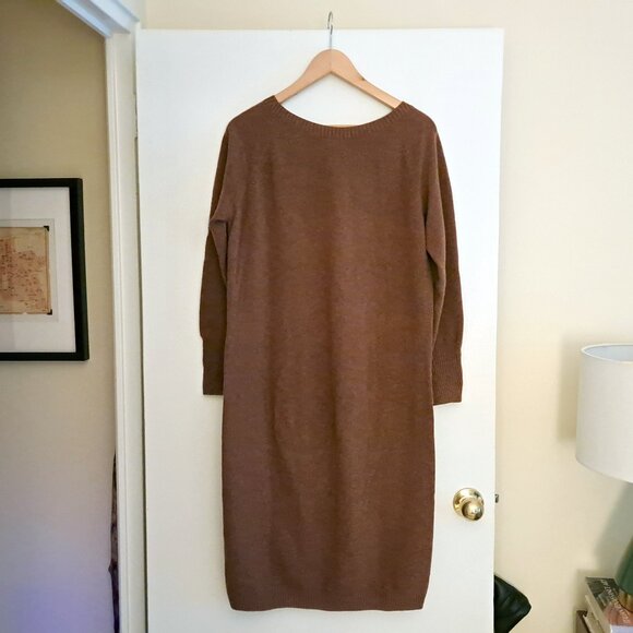 CELTIC & CO Slouch Dress, caramel colour, sz M - Picture 3 of 6